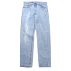 Levi's USA Made 90's 505 Tapered Denim Pants 36 Blue Ice Wash 505-4834 REGULAR FIT STRAIGHT LEG