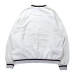 ONEITA Made in USA 90's Ribline Sweatshirt XL White Cotton Brushed Lining LAKEWOOD PARK PANTHERS Big Size