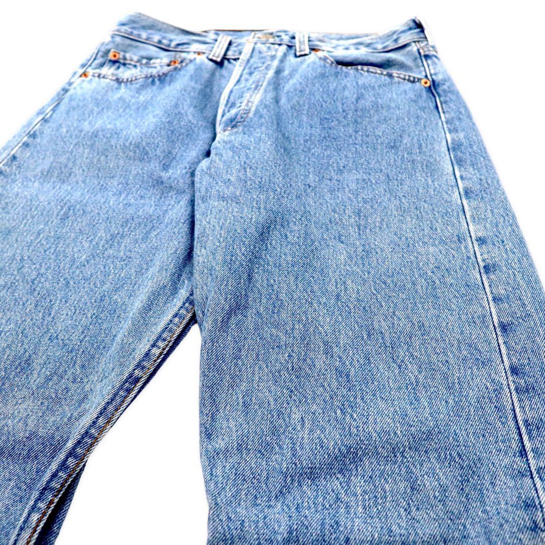 Made in USA 90's Levi's 501 Denim Pants 31 Blue Ice Wash 501 6115