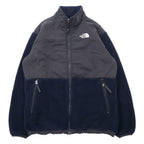 THE NORTH FACE Denali Jacket Fleece S Navy POLARTEC Polyester Logo Embroidery