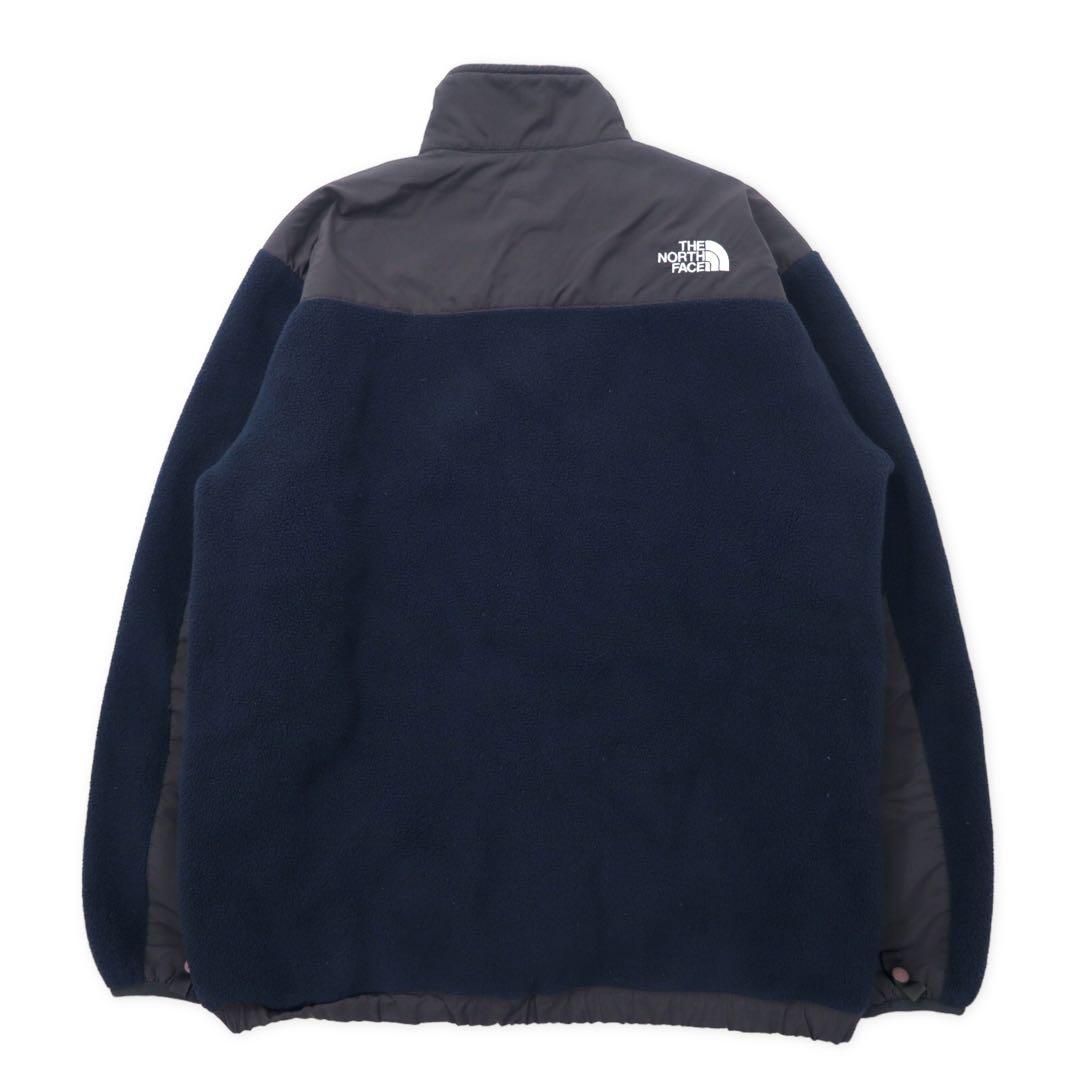 THE NORTH FACE Denali Jacket Fleece S Navy POLARTEC Polyester Logo Embroidery
