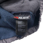 THE NORTH FACE Denali Jacket Fleece S Navy POLARTEC Polyester Logo Embroidery