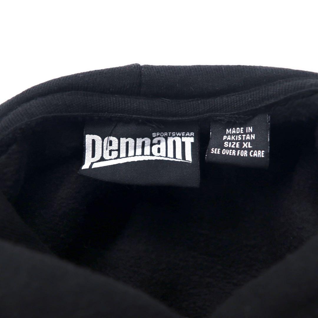 pennant Pullover Parka XL Black Cotton Paki Cotton SHAKOPEE SABERS HOCKEY Big Size
