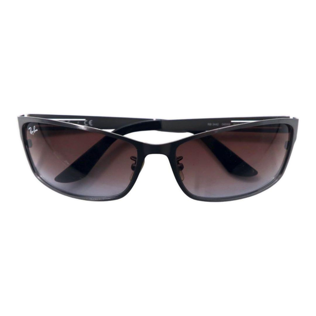 Ray-Ban Gunmetal Sunglasses, Black Silver Gradient Lens, RB3442 046/68 62-16 130 2N