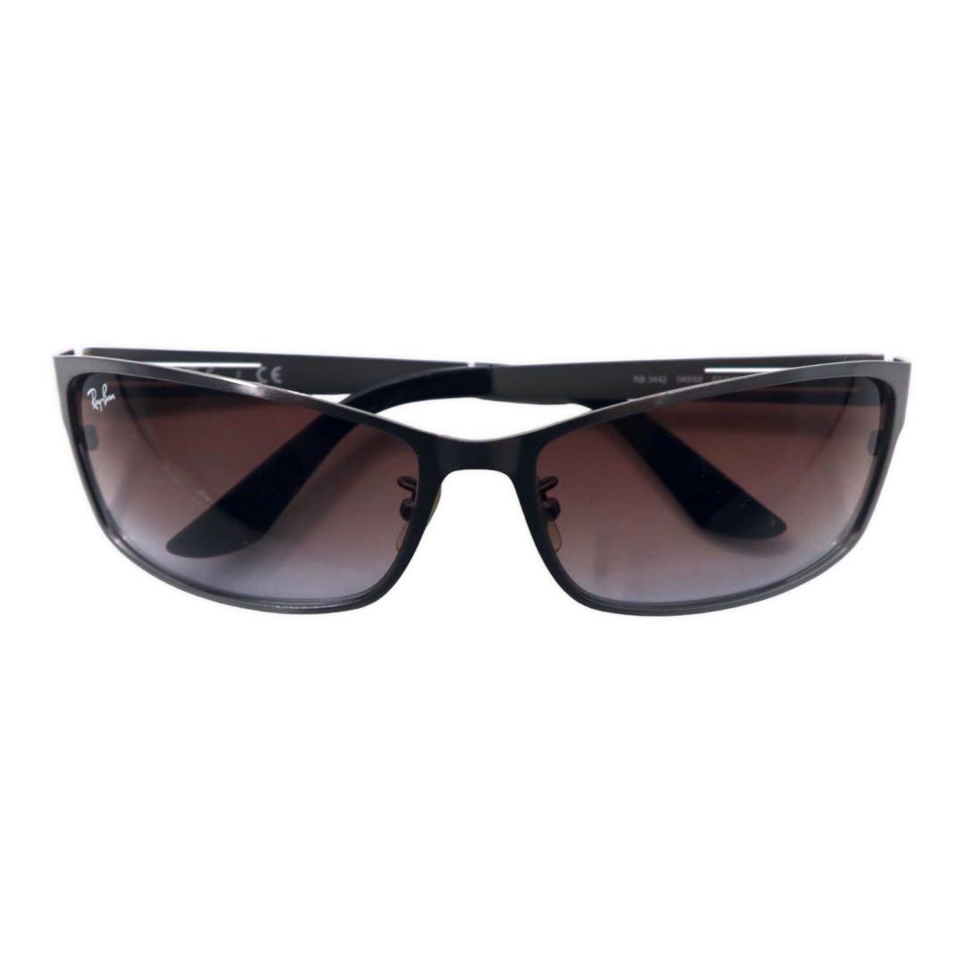 Ray-Ban Gunmetal Sunglasses, Black Silver Gradient Lens, RB3442 046/68 62-16 130 2N
