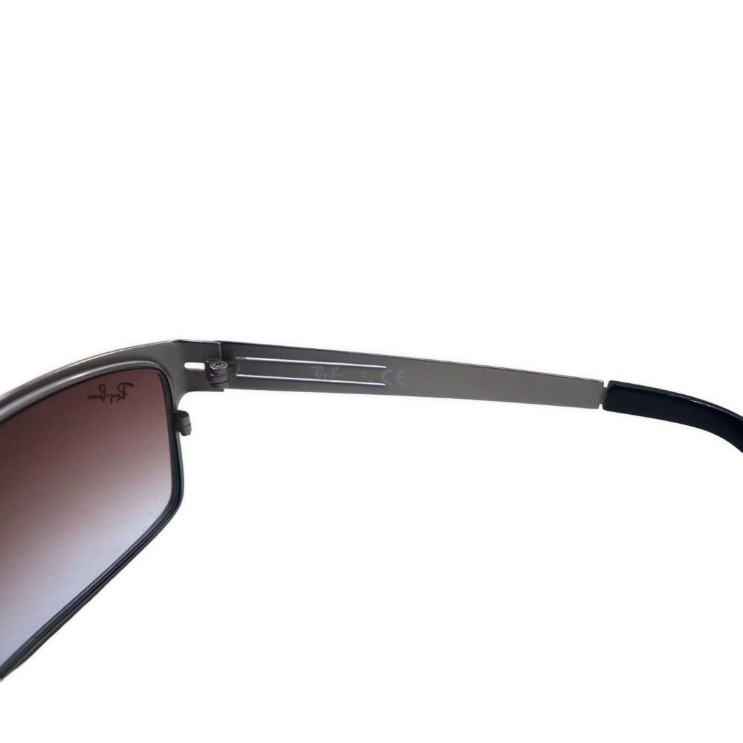 Ray-Ban Gunmetal Sunglasses, Black Silver Gradient Lens, RB3442 046/68 62-16 130 2N