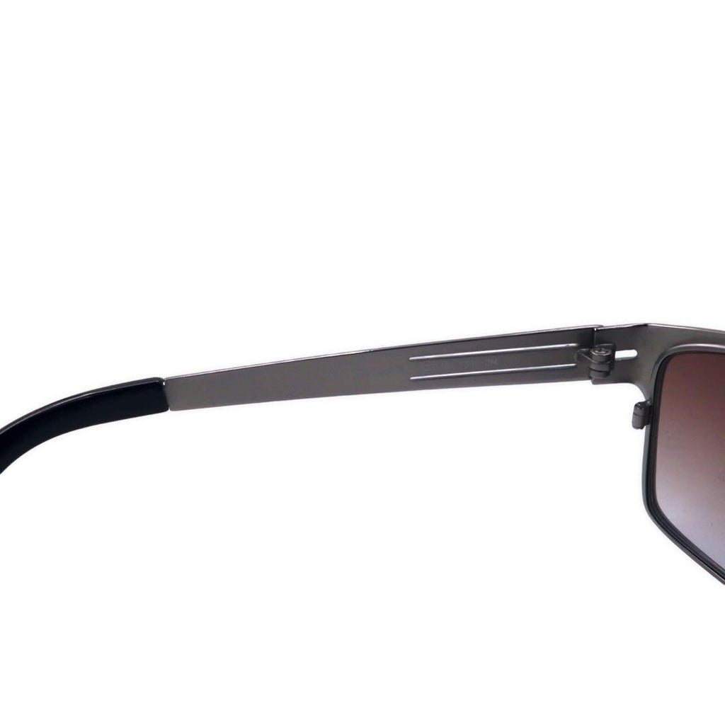 Ray-Ban Gunmetal Sunglasses, Black Silver Gradient Lens, RB3442 046/68 62-16 130 2N