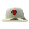 KITH × NEW ERA Baseball Cap 59.6cm White Polyester NBA The New York Knicks 59Fifty Low Profile Fitted Hat Unused Item