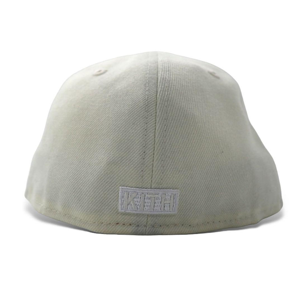 KITH × NEW ERA Baseball Cap 59.6cm White Polyester NBA The New York Knicks 59Fifty Low Profile Fitted Hat Unused Item