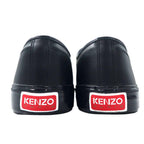 KENZO シェルトゥ レザースニーカー 27cm ブラック カーフレザー