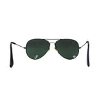 Ray-Ban USA 80s Bausch & Lomb Classic Metal Sunglasses Teardrop Black Double Bridge B&L Vintage
