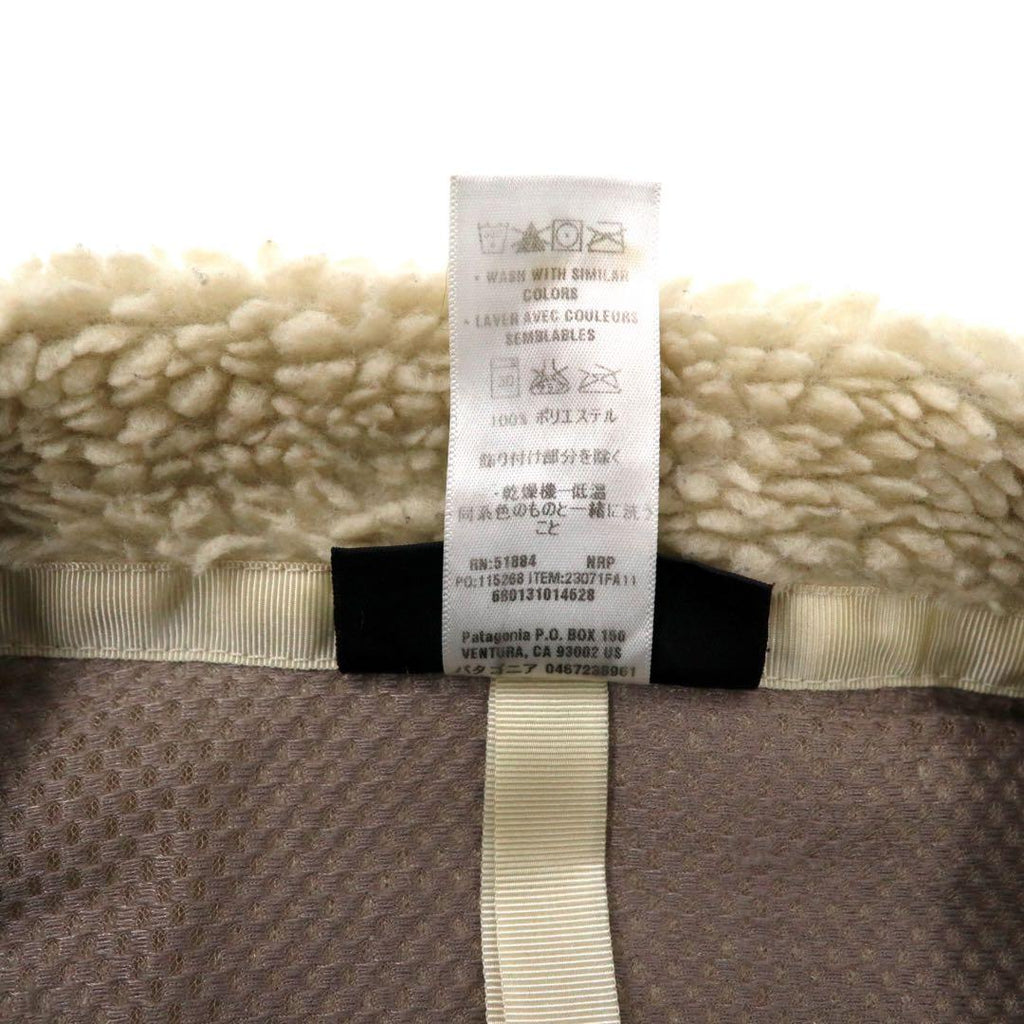 Patagonia Retro X Fleece Jacket M Cream Polyester 23071FA11