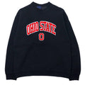PRO PLAYER College Sweat L Black Cotton Brushed Back OHIO STATE Made in Mexico