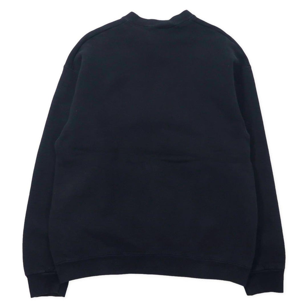 PRO PLAYER College Sweat L Black Cotton Brushed Back OHIO STATE Made in Mexico