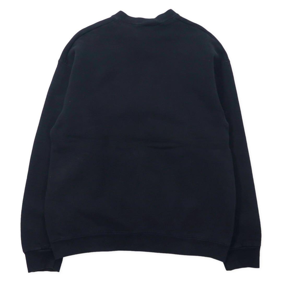 PRO PLAYER College Sweat L Black Cotton Brushed Back OHIO STATE Made in Mexico