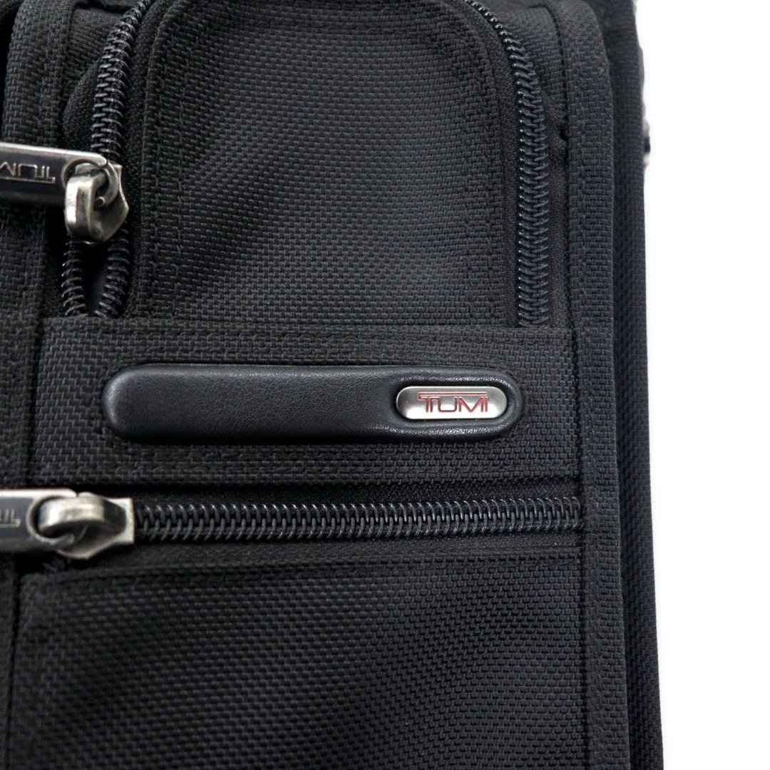 TUMI コンパクト ラージスクリーン コンピューター 2WAY ブリーフケース ビジネスバッグ ショルダーバッグ ブラック PC収納 G4.4シリーズ COMPACT LARGE SCREEN COMPUTER BRIEF 26114 ストラップ