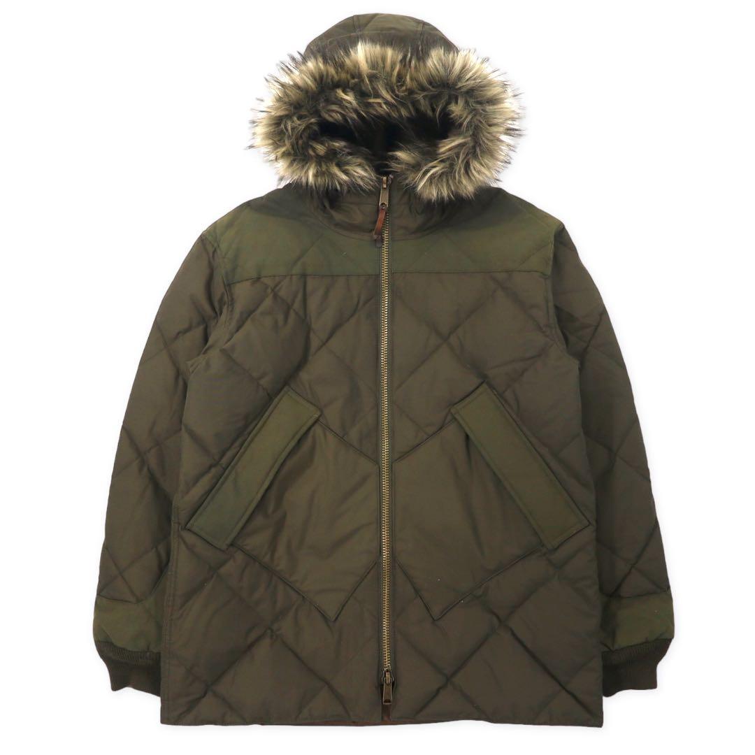 Eddie Bauer ゲッデスパーカー  BAUER DOWN ダウンジャケット M カーキ コットン ナイロン TALONジップ 60/40クロス 防水 EB550 フィルパワー STORMREPEL GEDDES PARKA 復刻