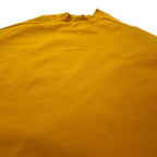 meanswhile High neck cut and sew L Double Jersey High-necked Rayon Yellow Made in Japan