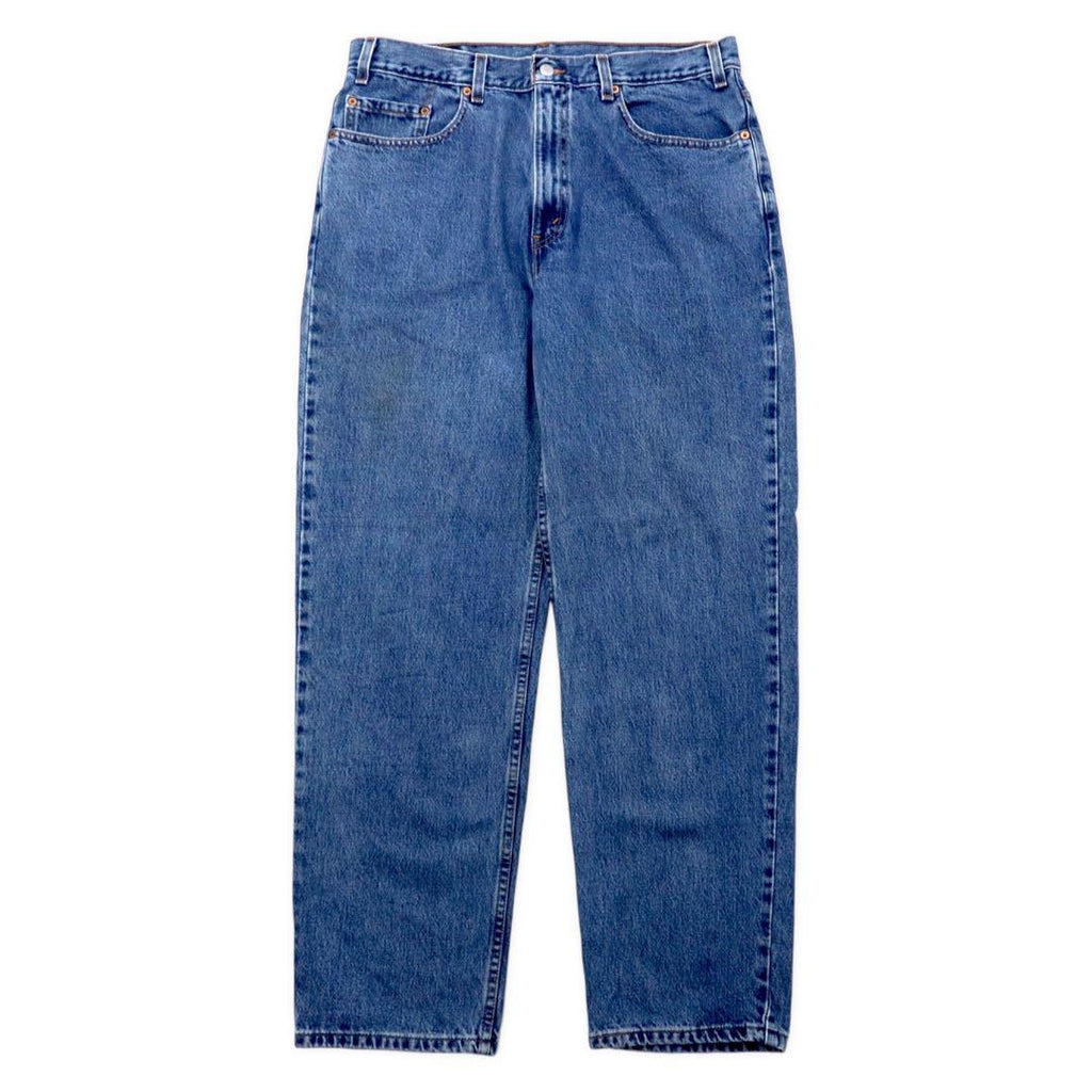 Levi's USA Made 550 Wide Baggy Tapered Denim Pants 38 Blue Ice Wash 550-4891 Relaxed Fit RELAXED FIT