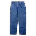 Levi's USA Made 550 Wide Baggy Tapered Denim Pants 38 Blue Ice Wash 550-4891 Relaxed Fit RELAXED FIT