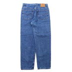 Levi's USA Made 550 Wide Baggy Tapered Denim Pants 38 Blue Ice Wash 550-4891 Relaxed Fit RELAXED FIT