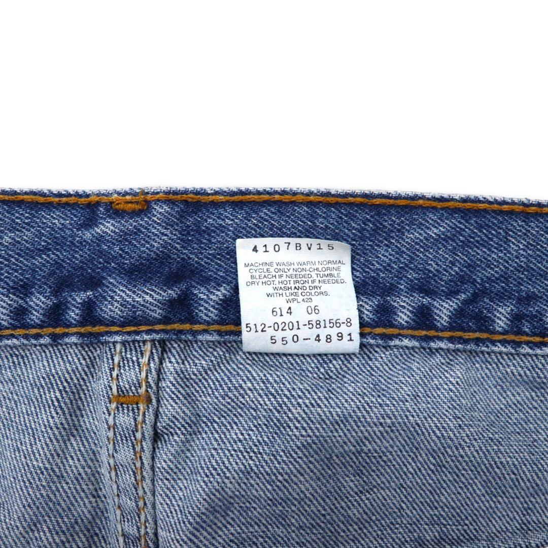 Levi's USA Made 550 Wide Baggy Tapered Denim Pants 38 Blue Ice Wash 550-4891 Relaxed Fit RELAXED FIT
