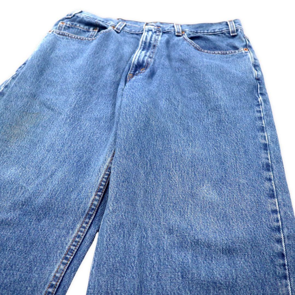Levi's USA Made 550 Wide Baggy Tapered Denim Pants 38 Blue Ice Wash 550-4891 Relaxed Fit RELAXED FIT