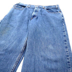 Levi's USA Made 550 Wide Baggy Tapered Denim Pants 38 Blue Ice Wash 550-4891 Relaxed Fit RELAXED FIT