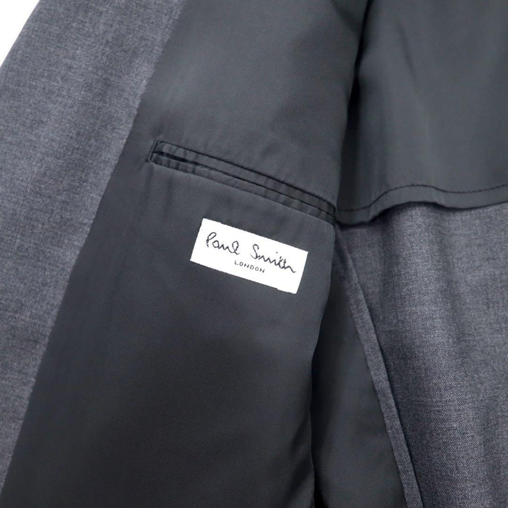 Paul Smith 3B Suit Setup L Gray Wool Two Tuck