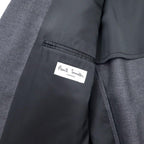 Paul Smith 3B Suit Setup L Gray Wool Two Tuck