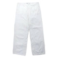 GOLDEN GOOSE DELUXE BRAND Made in Italy Wide Chino Pants S White Cotton