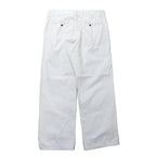 GOLDEN GOOSE DELUXE BRAND Made in Italy Wide Chino Pants S White Cotton