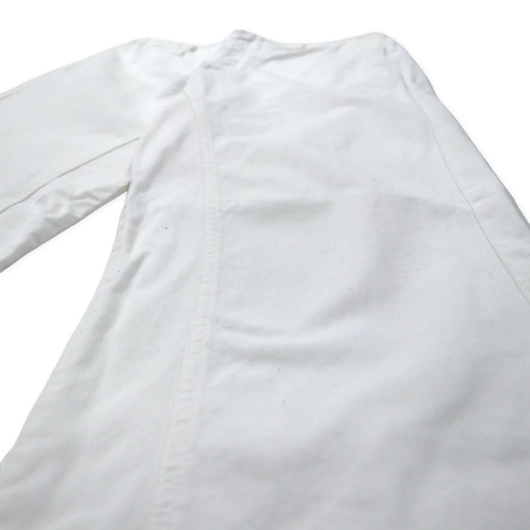 GOLDEN GOOSE DELUXE BRAND Made in Italy Wide Chino Pants S White Cotton