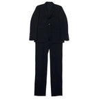nano universe × Pearson 2B Suit Setup 46 Black Polyester Stretch Cycling Suit