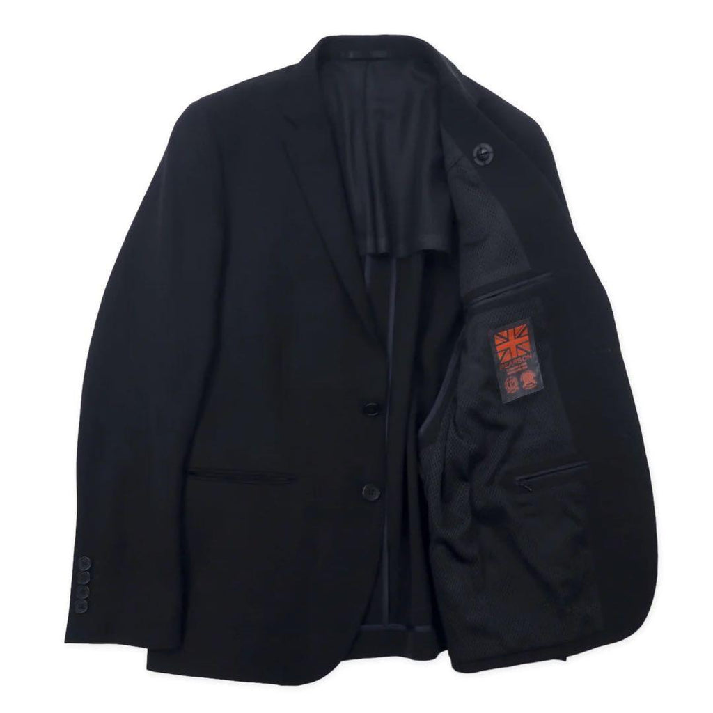 nano universe × Pearson 2B Suit Setup 46 Black Polyester Stretch Cycling Suit