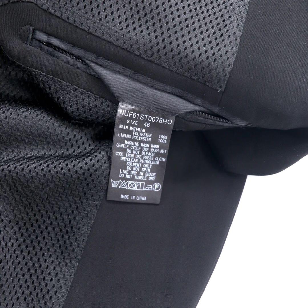 nano universe × Pearson 2B Suit Setup 46 Black Polyester Stretch Cycling Suit