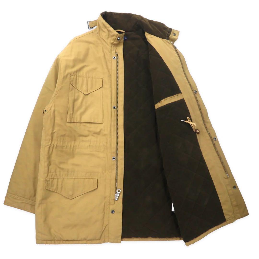 Polo by Ralph Lauren Field Jacket 3L Beige Cotton Nylon Quilted Liner Drawcord