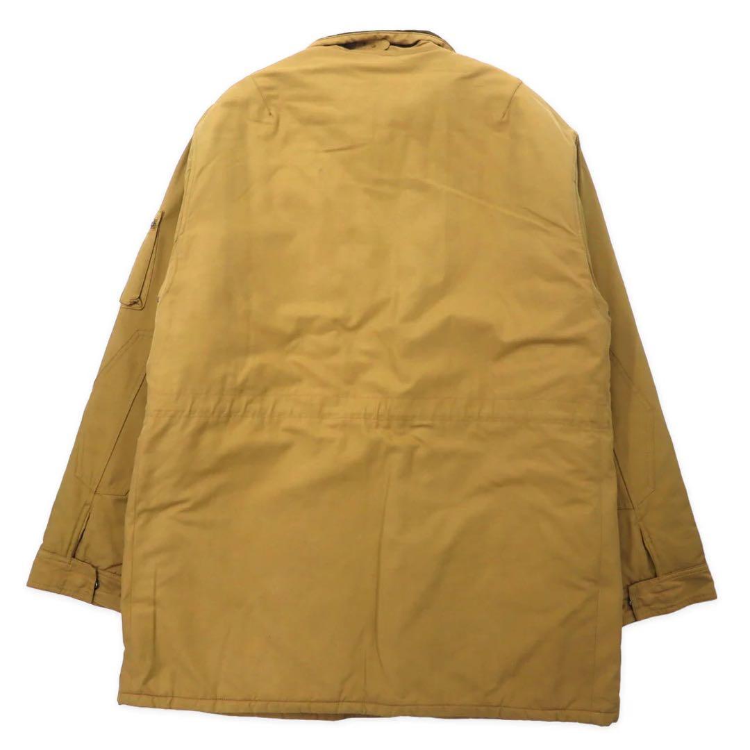 Polo by Ralph Lauren Field Jacket 3L Beige Cotton Nylon Quilted Liner Drawcord