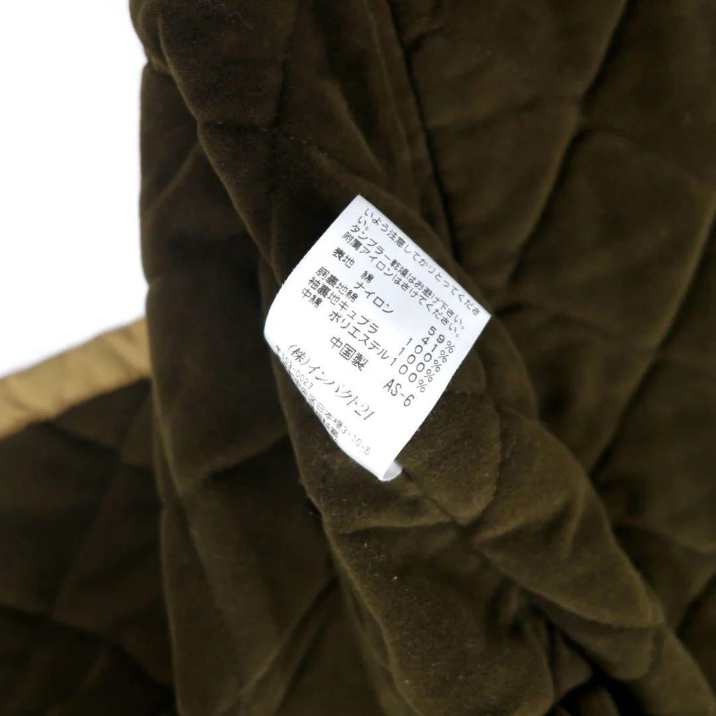 Polo by Ralph Lauren Field Jacket 3L Beige Cotton Nylon Quilted Liner Drawcord