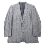 Christian Dior MONSIEUR リネン 2B テーラードジャケット M グレー コットン オールド