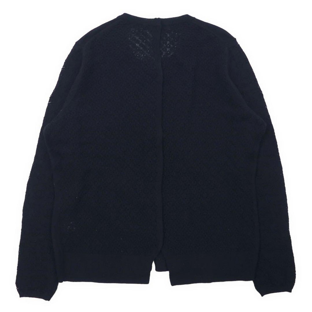 Y's for living Ensemble Lace Switch Rayon Knit Cardigan Sleeveless Top FREE Black