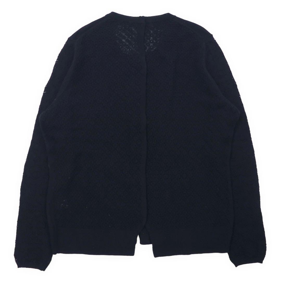Y's for living Ensemble Lace Switch Rayon Knit Cardigan Sleeveless Top FREE Black