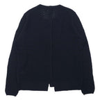 Y's for living Ensemble Lace Switch Rayon Knit Cardigan Sleeveless Top FREE Black