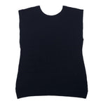 Y's for living Ensemble Lace Switch Rayon Knit Cardigan Sleeveless Top FREE Black
