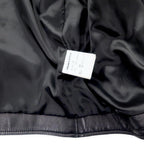 FREAK'S STORE Double Riders Jacket S Black Sheep Leather Lamb Leather Shearling Collar Detachable IDEAL Zip