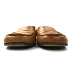 CELINE slip-on loafers 22cm beige leather made in Italy