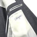 International Gallery BEAMS 1B Suit Setup 50 Gray Wool 41-17-0685-856