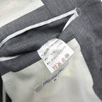 International Gallery BEAMS 1B Suit Setup 50 Gray Wool 41-17-0685-856