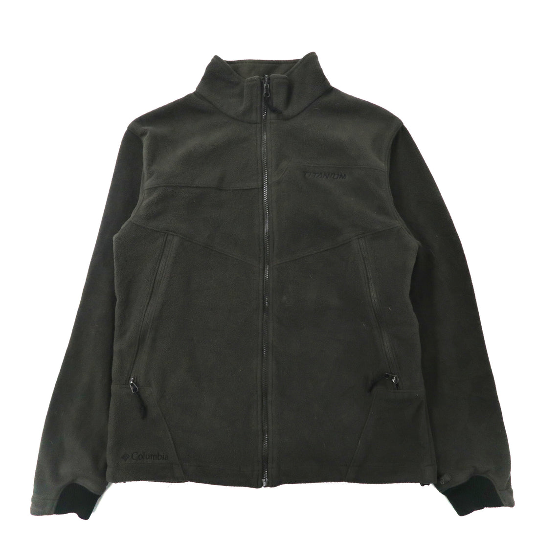 Columbia 3WAY Mountain Parka M Gray Navy Nylon Water Repellent Drawcord Fleece Liner Removable Hood VERTEX JACKET WM7892
