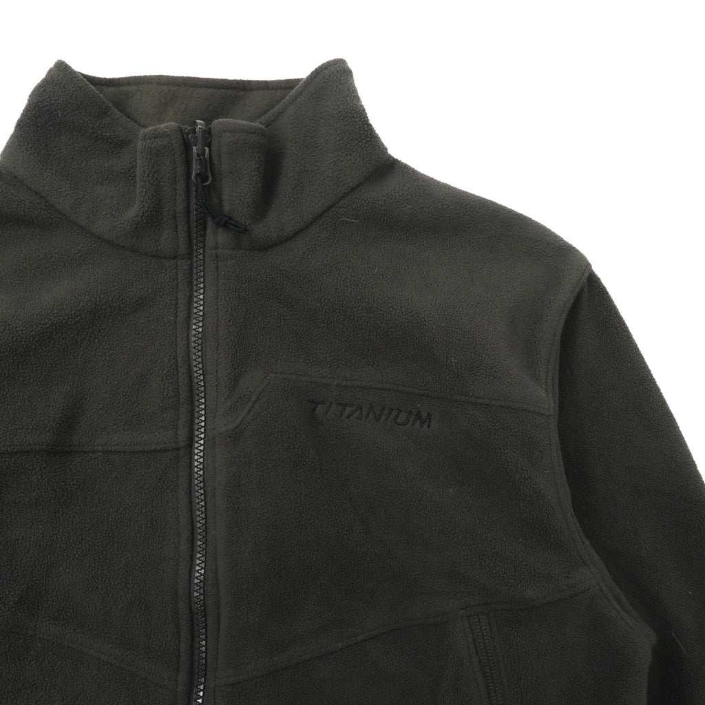 Columbia 3WAY Mountain Parka M Gray Navy Nylon Water Repellent Drawcord Fleece Liner Removable Hood VERTEX JACKET WM7892